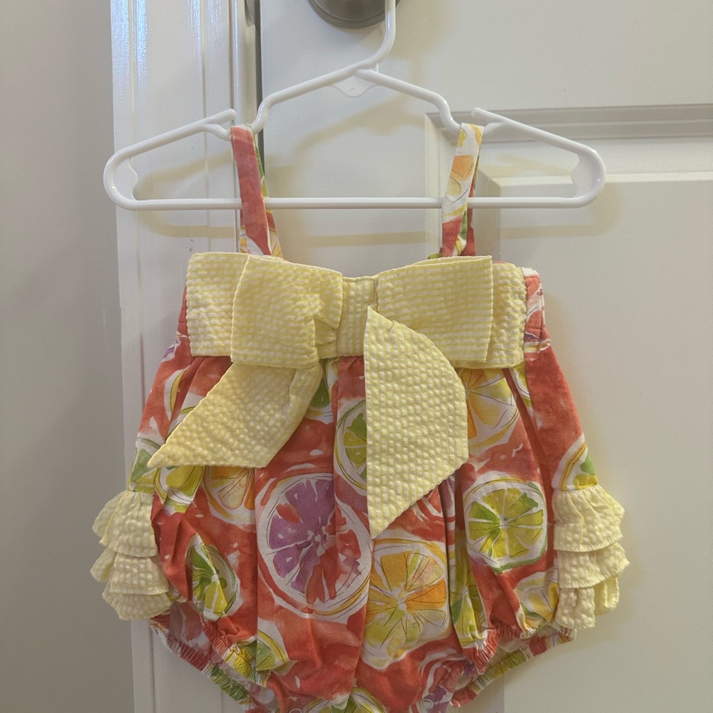 Banana Split Citrus Baby Bubble 0-3m GUC